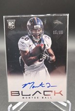 2013 Panini Black - Rookies Montee Ball #229 Signatures /99 (AU, RC)