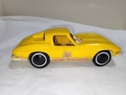 Vintage Tonka 1963 Yellow Corvette Split Window for Car Carrier Truck 1/25
