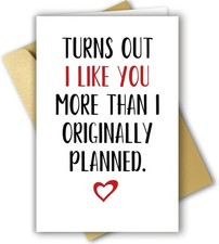 Funny Valentines Day Card for Him Her, Naughty Valentines DayAnniversary Card...