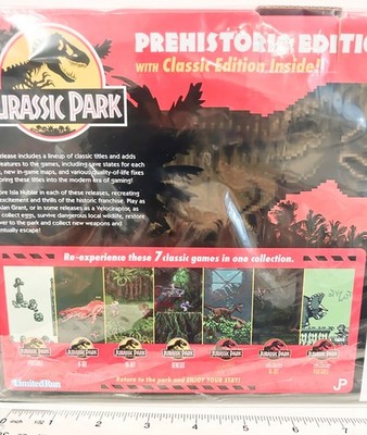 Jurassic Park Classic Games Collection Prehistoric Edition, Switch