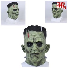 Frankenstein Mask Devil Monsters Cosplay Zombie Evil Latex Halloween Props