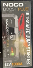 NOCO Boost Plus GB40 1000A 12V UltraSafe Portable Lithium Battery Jump Starter..