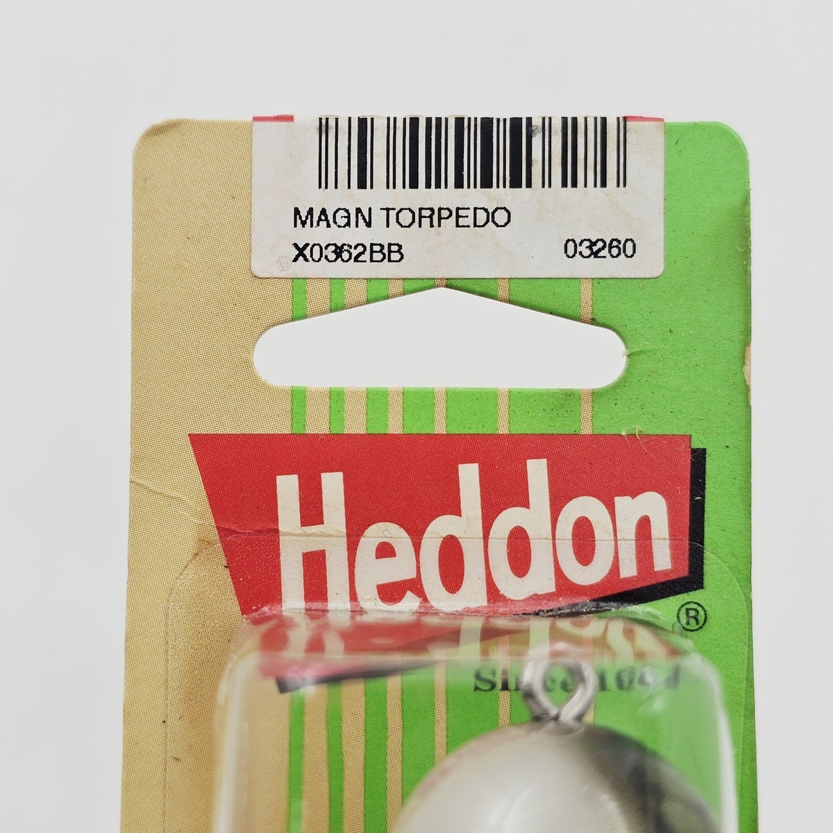 Vtg New Discontinued Heddon Magnum Torpedo X0362 Topwater Surface