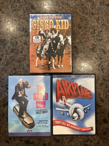 3 DVD’s