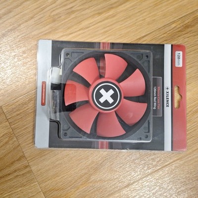 Xilence Gehäuselüfter (Case Fan), 120mm Red Wing, 2 Stück