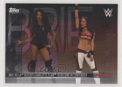 2019 Topps WWE Raw Women's Evolution Charlotte Flair Brie Bella #DR-19 7ut