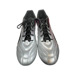 Puma King Pro FG AG Soccer Cleats Silver Black Pink Mens US 10 EU 43 / Box