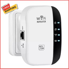 WiFi Signal Extender Range Repeater Booster Internet Amplifier 300Mbps --EU Plug