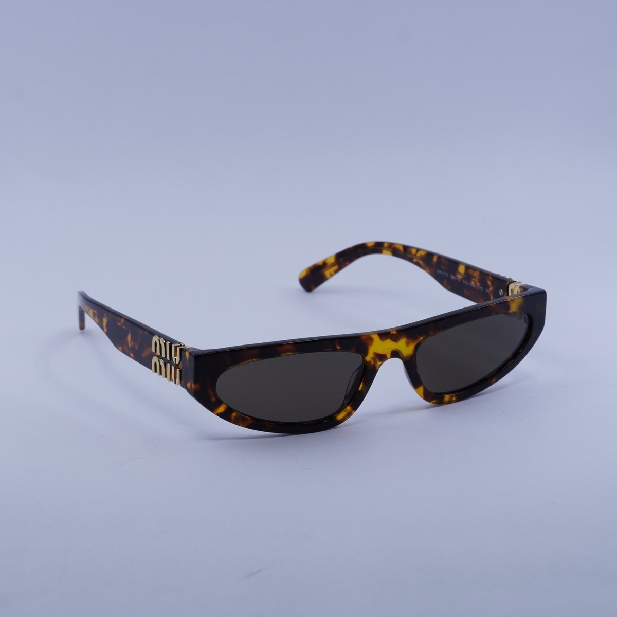 New Miu Miu MU07ZS VAU06B Honey Havana/Dark Brown 56-19-140