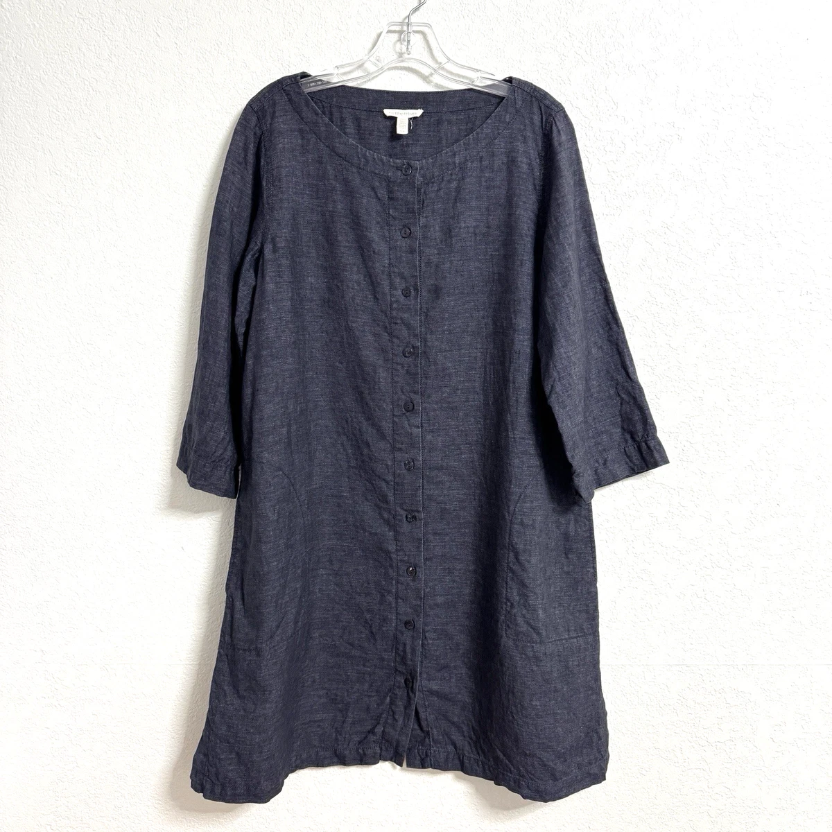 Eileen Fisher Linen Shirt Dresses for sale | eBay
