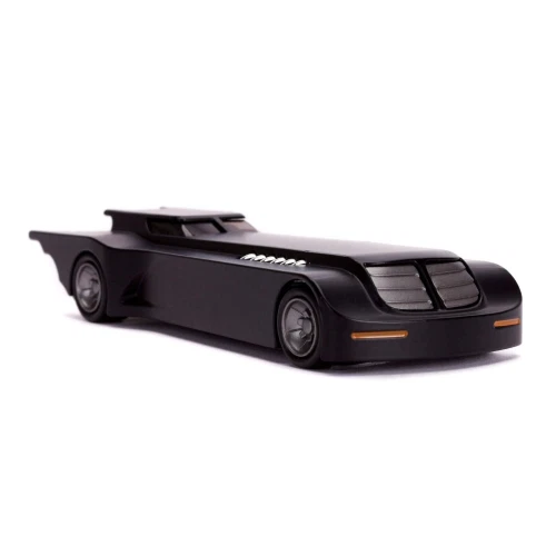 BATMOBILE ANIMATED SERIES WITH BATMAN FIGURE 1:32 Jada Toys Movie Modellino Nuov - Immagine 3 di 4