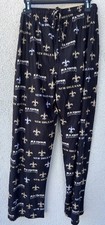 NFL Team Apparel New Orleans Saints Lightweight Pajama Pants Large NWOT MSRP 50