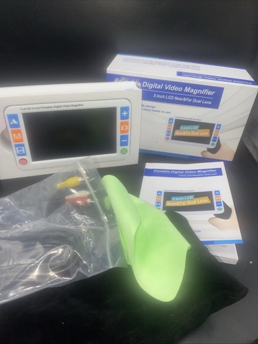 Tragbare digitale Video-Lupe 5 Zoll HD bunter LCD-Bildschirm MY EYE 5hd Dual-Objektiv - Bild 8 von 8