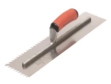 Marshalltown LayFlat 10mm Notch Trowel 16 x 4in M/TMLF3816SD