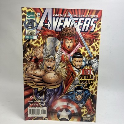 Avengers #1 Vol. 2 1996 Marvel Comics 1st App Comic Book M93-105