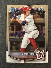2025 Bowman Draft 1st Bowman Chrome #BDC-151 Ethan Petry, Washington Nationals
