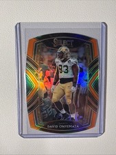 2020 Panini Select David Onyemata: Club Level Orange Die-Cut