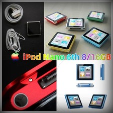 Apple iPod Nano 6th Generation 8GB 16GB Tested Work Great All Colors For Gift