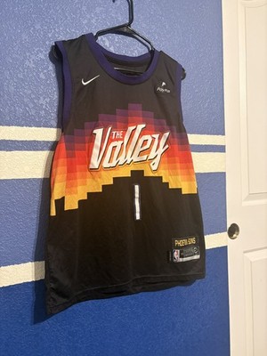 NBA Finals Devin Booker Valley Jersey Large 50 Phoenix Suns City Edition