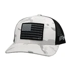 Hooey Liberty Roper Adjustable Cap, White/Grey Camo