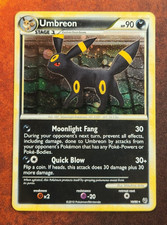 Umbreon 10/90 Undaunted Holo - scratches - swirl