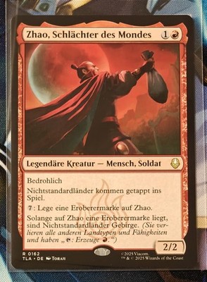 Zhao, Schlächter des Mondes TLA-162 - Rare - NM - Deutsch - MTG - Moon Slayer