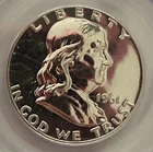 1961 Franklin Proof Half Dollar 50c PCGS PR66 Frosty