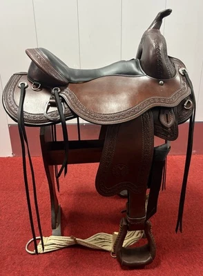 Circle Y Western Flex2 Trail Saddle 16” Seat - Image 1 of 4