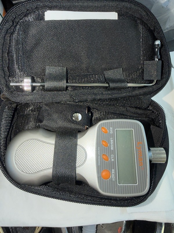 Lyman 7832248 Electronic Digital Trigger Pull Gauge 12 Lb Max Multi-Caliber