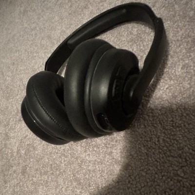 Skullcandy Crusher Evo Black Over-Ear Bluetooth Wireless Headphones, Headband