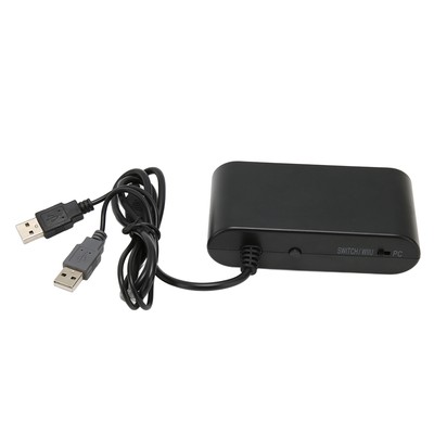 GC Controller Adapter 4 Ports 3 In 1 Game Controller Adapter With Turobo Func CB