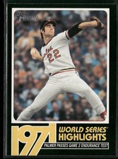 2020 Topps Heritage #WSH-7 Jim Palmer 1971 World Series Highlights