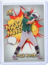 2025 Onyx Rips Baseball NICK KURTZ RC Comics Nickname 