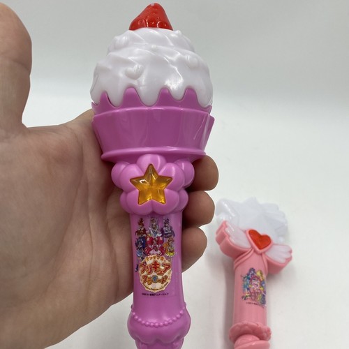 Kirakira PreCure la Mode Toy Kirakira Whip IceCream & Star Light Wand US Seller - Picture 2 of 5