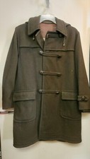 Loden Coat Austrian Green Jacket Over Coat Size L-XL