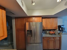 Real Wood Kitchen Cabinets Granite Countertops Used