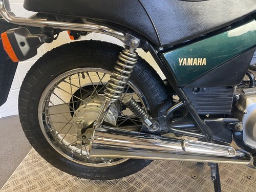 YAMAHA SR125, 2000/W ONLY 90 MILES, 1 OWNER, GREEN - Picture 9 of 18