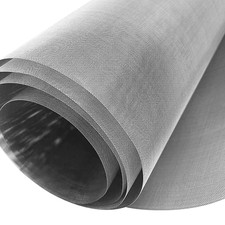 Stainless Steel Mesh Sheets Mesh Fabric Roll Wire Mesh Screen Heat Resistant Met