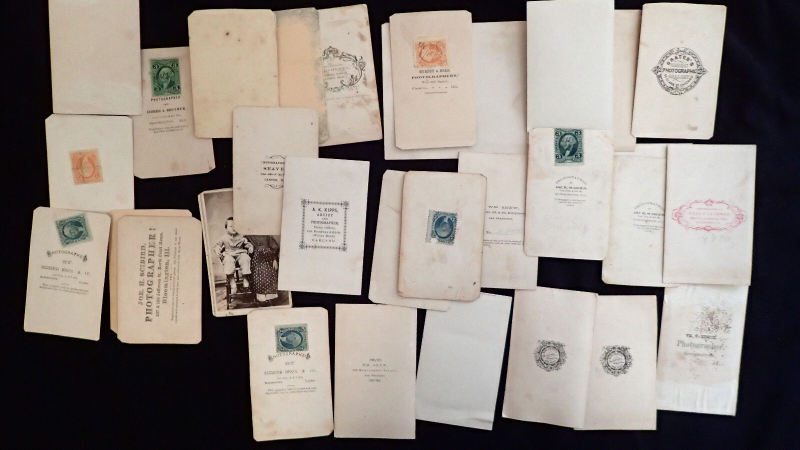 CIRCA 1865 CIVIL WAR CDV LOT TOP HATS TAX STAMPS IDENTIFIED eBay