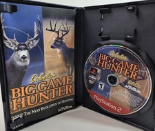Cabela's Big Game Hunter (Playstation 2, PS2, 2002) Greatest Hits w/ Manual