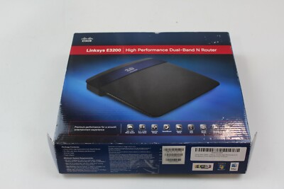 Linksys E3200 High-Performance Simultaneous Dual-Band Wireless-N Router