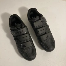 Hiland Clipless Cycling Shoes Size 40 7.5 US - Black Cycling