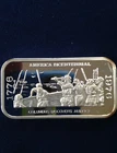 1973 Washington Mint Christopher Columbus WM-13 Silver Art Bar P1434