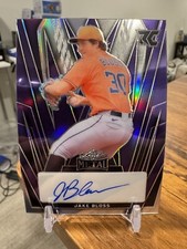 2024 Leaf Metal Baseball Jake Bloss Blue Jays Prospect Rookie Auto RC #/15