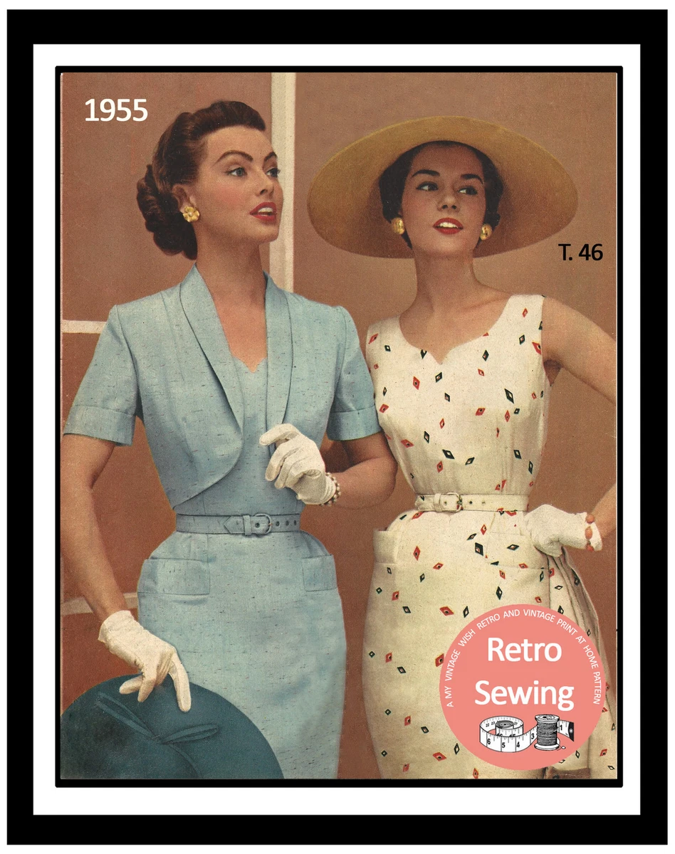 1950s Wiggle Dress Bolero French Sewing Pattern Rockabilly eBay