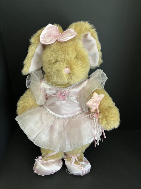 Build A Bear Workshop BABW Ballerina Bunny Rabbit Dancer 18" Large 1997 Easter