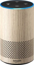 Amazon Echo 2nd Gen Smart Assistant Oak Finish