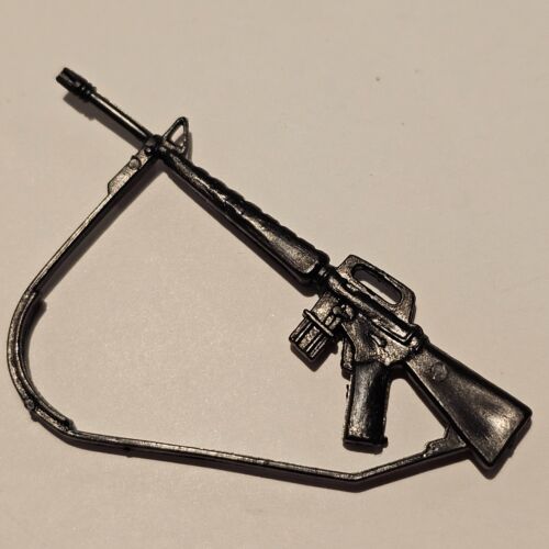 G.I. Joe ARAH 1985 Footloose M-16 Gewehr Maschinengewehr Original Vintage Teil