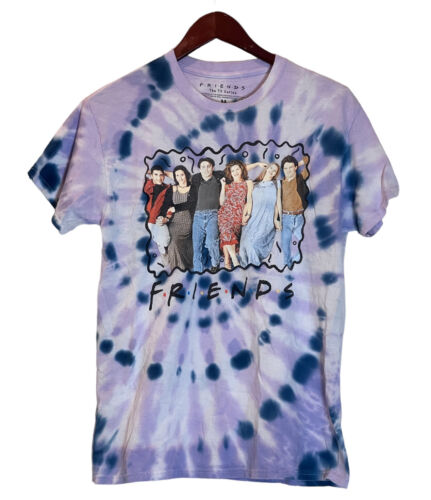 Friends The TV Series Medium T-Shirt Purple Tie-dye - Picture 1 of 4