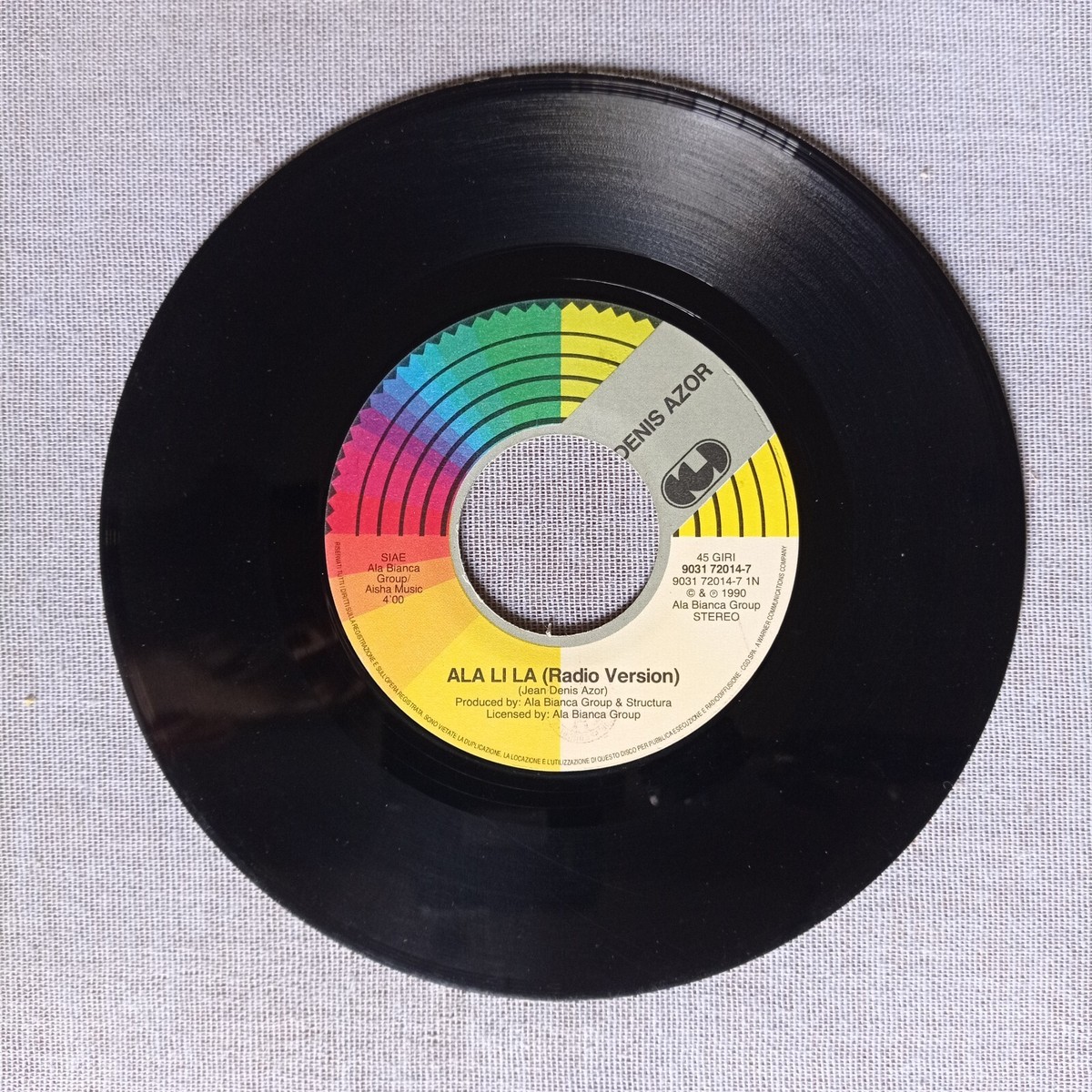 Denis Azor – Ala Li La [1990] Vinyl 7
